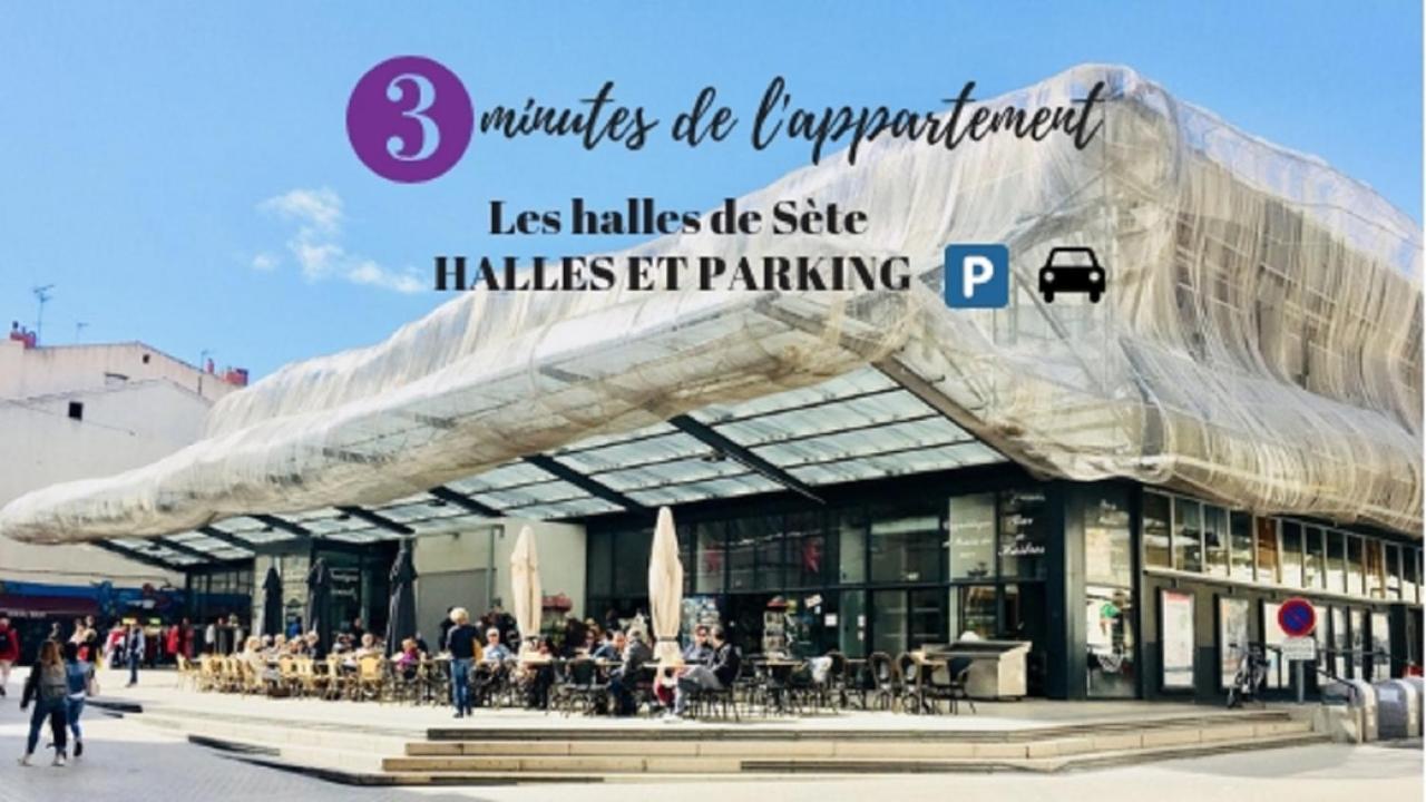 Apartmán Splendide T2 Neuf Coocoonig Avec Petit Patio Sète Exteriér fotografie
