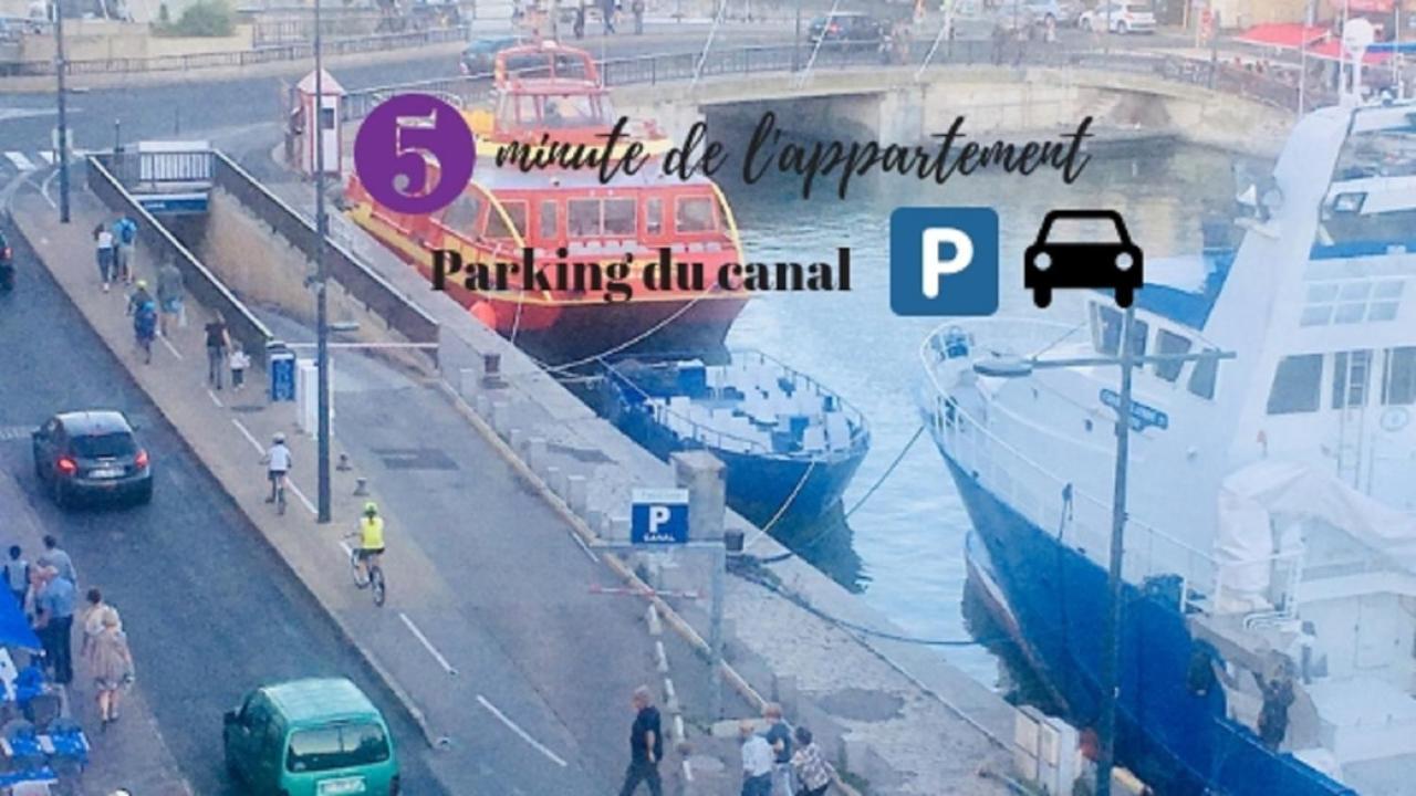 Apartmán Splendide T2 Neuf Coocoonig Avec Petit Patio Sète Exteriér fotografie